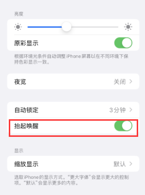 长岭苹果授权维修站分享iPhone轻点无法唤醒怎么办