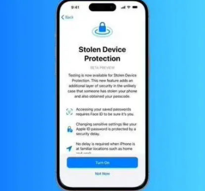 长岭苹果授权维修店分享被盗设备保护功能开启方法 
