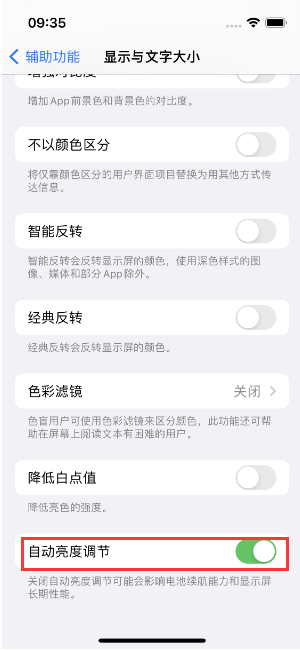 长岭苹果15维修店分享iPhone 15 Pro系列屏幕亮度 