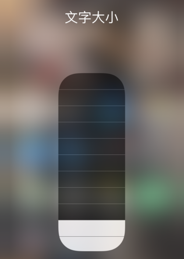 长岭苹果手机维修分享小技巧：在 iPhone 控制中心快速调节字体大小 