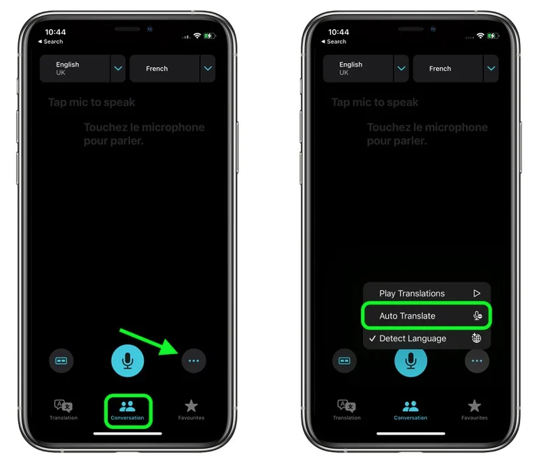 长岭苹果手机维修分享iOS 15 “翻译” App 新改进 