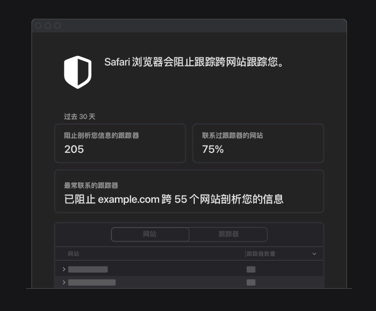 长岭苹果手机维修分享如何在 Safari 浏览器中查看和打开隐私报告 